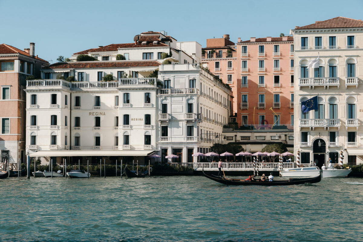 Hochzeit in Venedig am Wasser