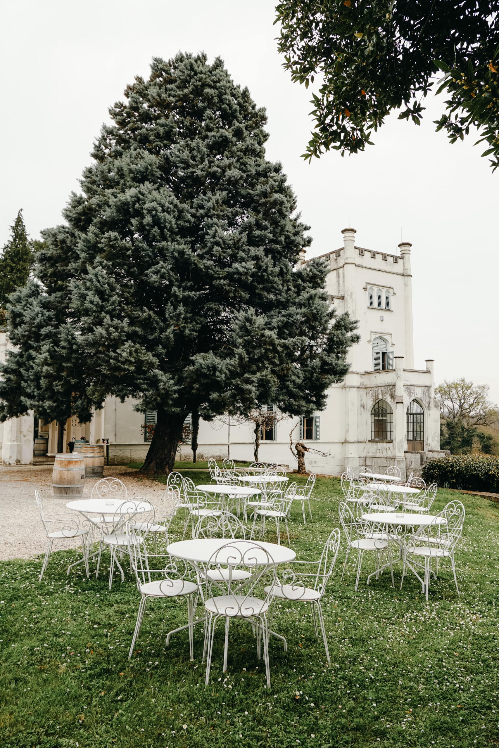 Hochzeitsschloss mit Garten in Friaul