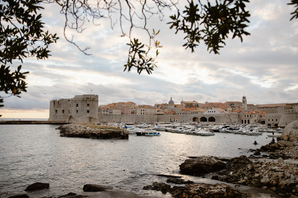 Blick auf die Altstadt von Dubrovnik