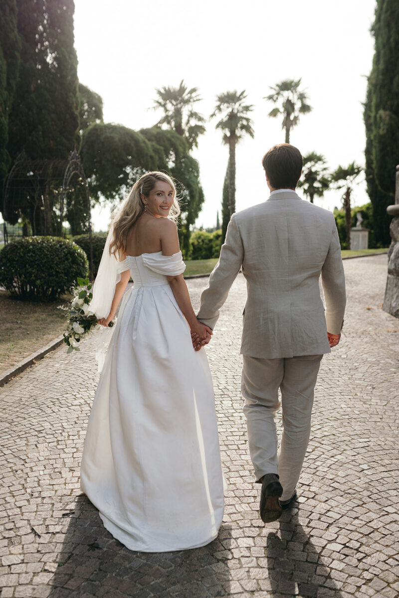 Hochzeit im Schloss in Italien