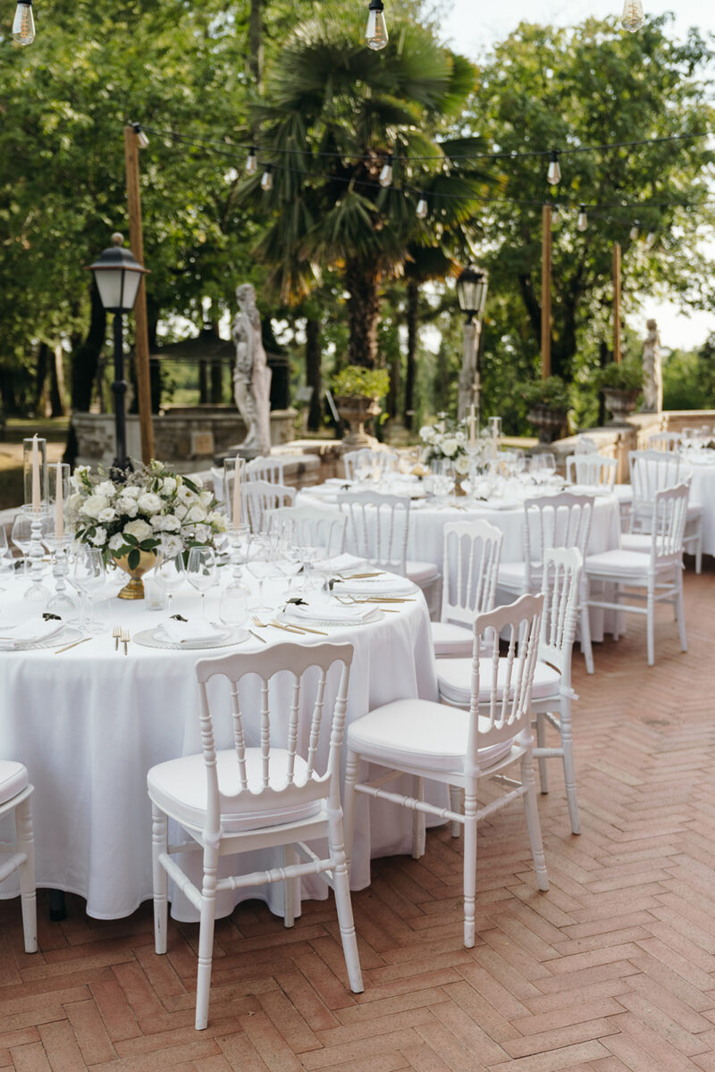 Hochzeitsessen in Italien